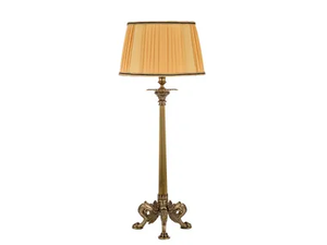 LUXURY FOUNDRY MYTHO 654 - Fabric and brass table lamp _ Il Bronzetto